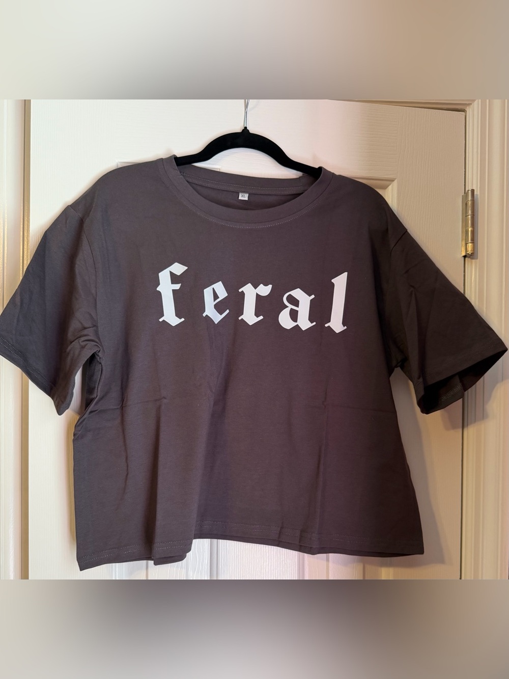 Feral Graphic Crop Tee